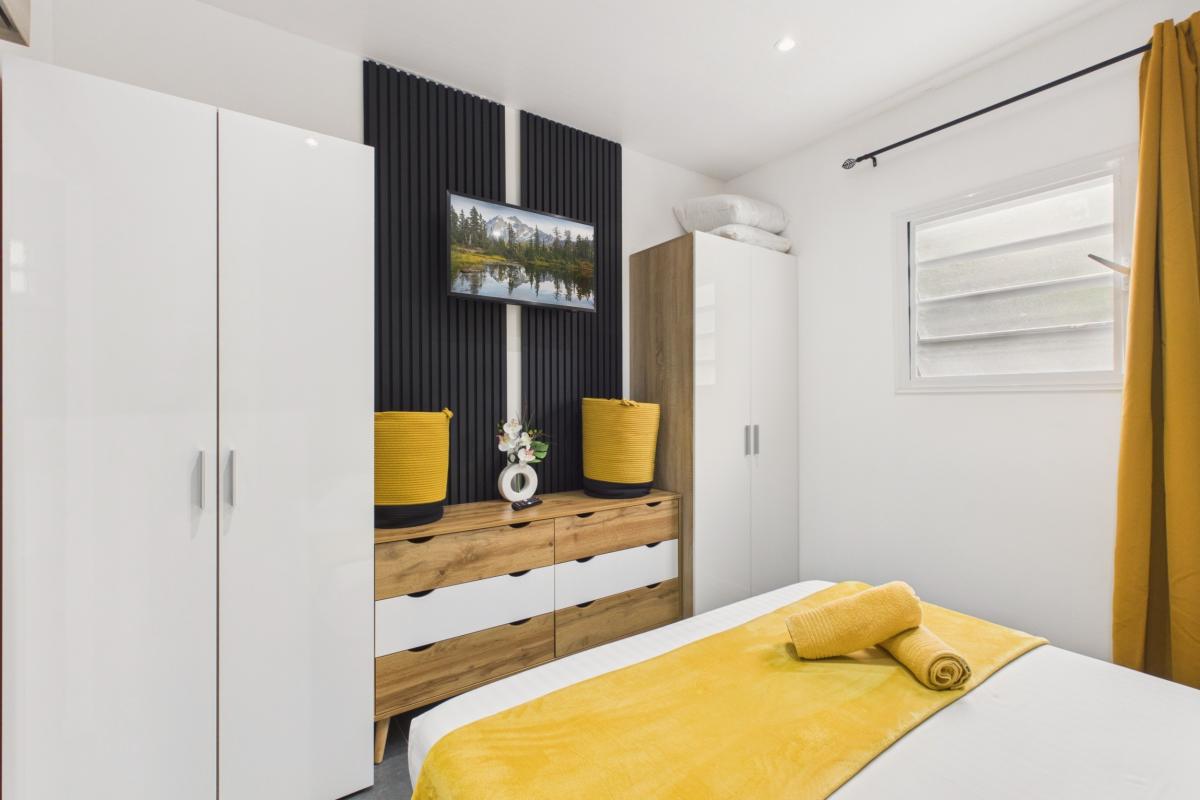 Villa T2 Diamant Martinique - chambre 1 bis
